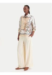 Liu Jo Koszula WA6357 T2555 Beżowy Regular Fit. Kolor: beżowy. Materiał: syntetyk #3