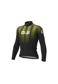 ALÉ CYCLING - Bluza rowerowa męska Alé Cycling Solid Thorn. Kolor: czarny, biały, wielokolorowy, żółty. Sport: kolarstwo