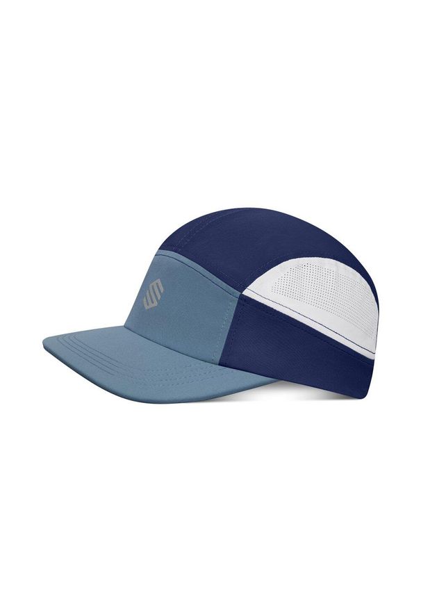 SIROKO - Pięciopanelowa sportowa czapka z daszkiem Fitness Siroko Sprint Cobalt Blue. Kolor: niebieski. Materiał: tkanina. Styl: sportowy