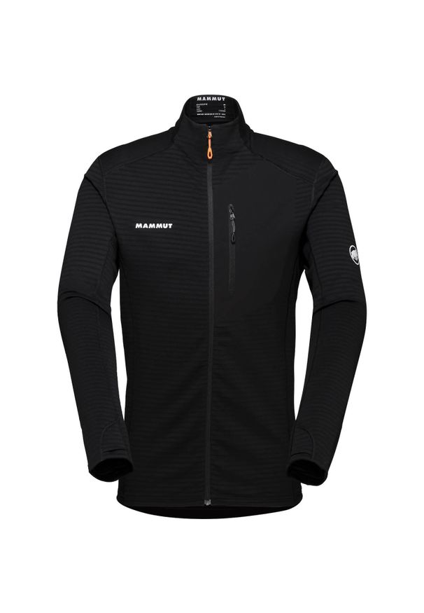 Bluza rozpinana męska Mammut Taiss Light ML Jacket. Kolor: wielokolorowy, czarny, szary