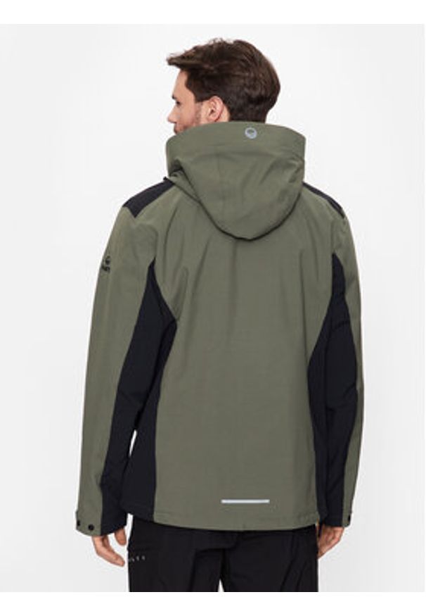 Halti Kurtka anorak Hiker 064-0548 Zielony Regular Fit. Kolor: zielony. Materiał: syntetyk