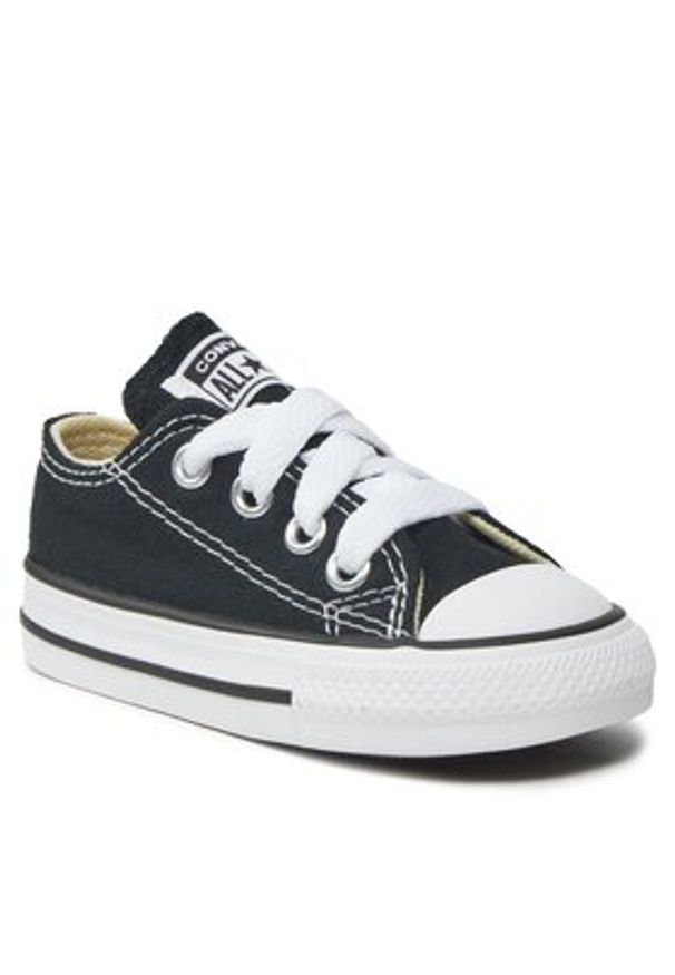 Converse Trampki Chuck Taylor All Star Ox 7J235C Czarny. Kolor: czarny. Materiał: materiał