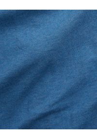 Ralph Lauren - RALPH LAUREN - Niebieska koszula Featherweight Mesh Custom Fit. Typ kołnierza: polo. Kolor: niebieski. Materiał: mesh. Długość rękawa: długi rękaw. Długość: długie. Wzór: haft #4