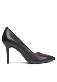 Lauren Ralph Lauren - LAUREN RALPH LAUREN Szpilki 802940580001 Czarny. Kolor: czarny. Materiał: skóra. Obcas: na szpilce