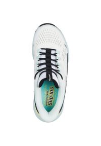 skechers - Adidasy Skechers Glide-step - Vista, Dzieci. Okazja: na uczelnię. Kolor: biały. Materiał: materiał. Model: Skechers Sport. Sport: joga i pilates