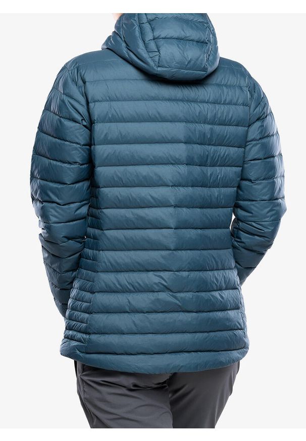 MOUNTAIN EQUIPMENT - Kurtka puchowa damska Mountain Equipment Earthrise Hooded Jacket. Kolor: zielony. Materiał: puch. Sezon: zima. Sport: narciarstwo