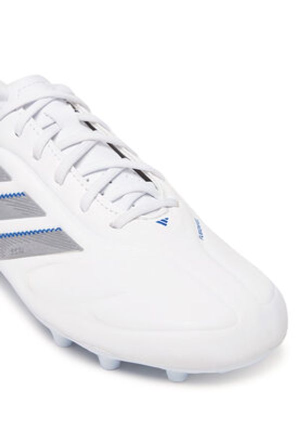 Adidas - adidas Buty do piłki nożnej Copa Pure 3 League Firm/Multi-Ground IE1196 Biały. Kolor: biały. Materiał: skóra