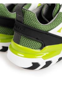 Geox Sneakersy "Grecale A" | U028ZA 01422 | Grecale A | Mężczyzna | Szary, Zielony. Kolor: zielony, wielokolorowy, szary. Materiał: materiał, skóra ekologiczna. Wzór: aplikacja #7