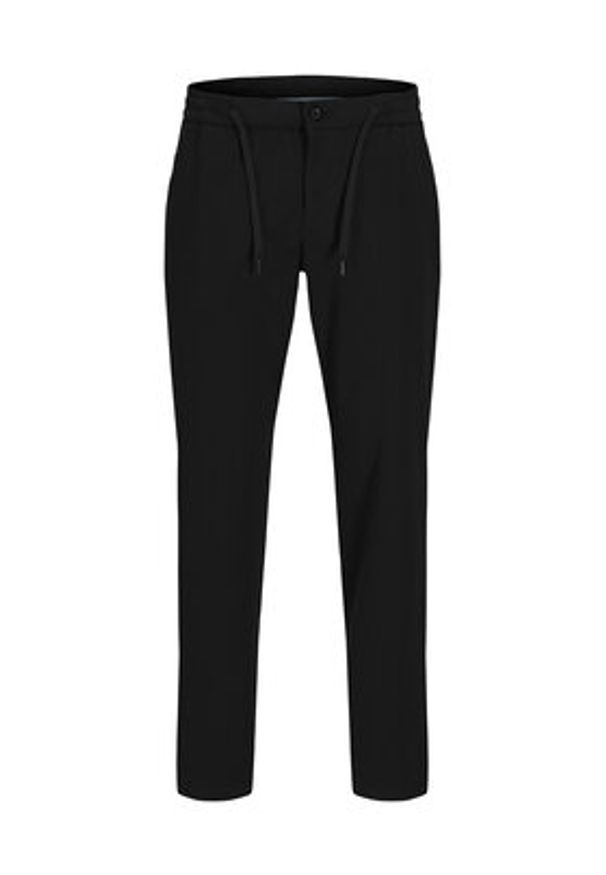 Jack & Jones Spodnie materiałowe Ace Neo 12282533 Czarny Tapered Fit. Kolor: czarny. Materiał: bawełna