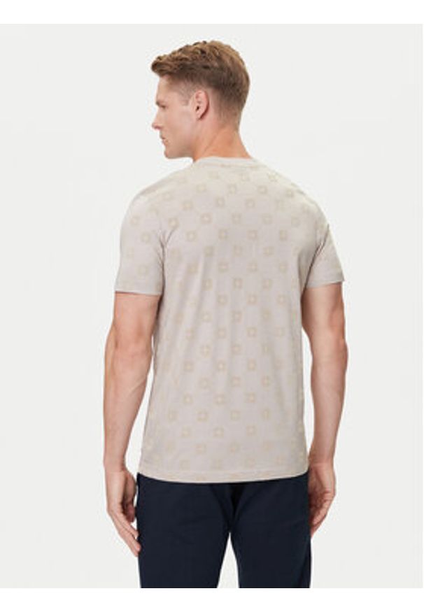 JOOP! T-Shirt 17 JJ-23Berno 30046985 Beżowy Modern Fit. Kolor: beżowy. Materiał: bawełna