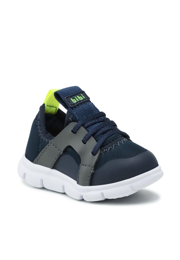 Sneakersy Bibi Energy Baby New II 1107141 Navy/Graphite. Kolor: niebieski. Materiał: materiał