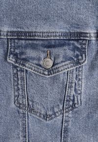 Renee - Niebieska Kurtka Jeansowa Oversize z Bawełną i Lyocellem Vimarosse. Kolor: niebieski. Materiał: bawełna, jeans. Sezon: wiosna, lato. Styl: vintage #2