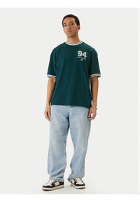 DC Shoes T-Shirt Skateball Jersey EDYKT03542 Zielony Regular Fit. Kolor: zielony. Materiał: bawełna #3