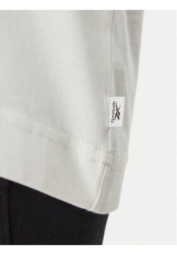 Reebok T-Shirt 100218841 Biały Regular Fit. Kolor: biały. Materiał: bawełna
