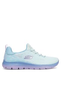 skechers - Skechers Sneakersy Summits-Morning Glow 150269/LBLV Niebieski. Kolor: niebieski. Materiał: materiał