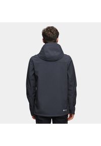 Kurtka męska softshell Alpinus Roignais. Kolor: czarny, szary, wielokolorowy. Materiał: softshell. Sport: turystyka piesza