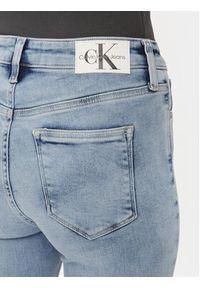 Calvin Klein Jeans Jeansy J20J222145 Niebieski Super Skinny Fit. Kolor: niebieski