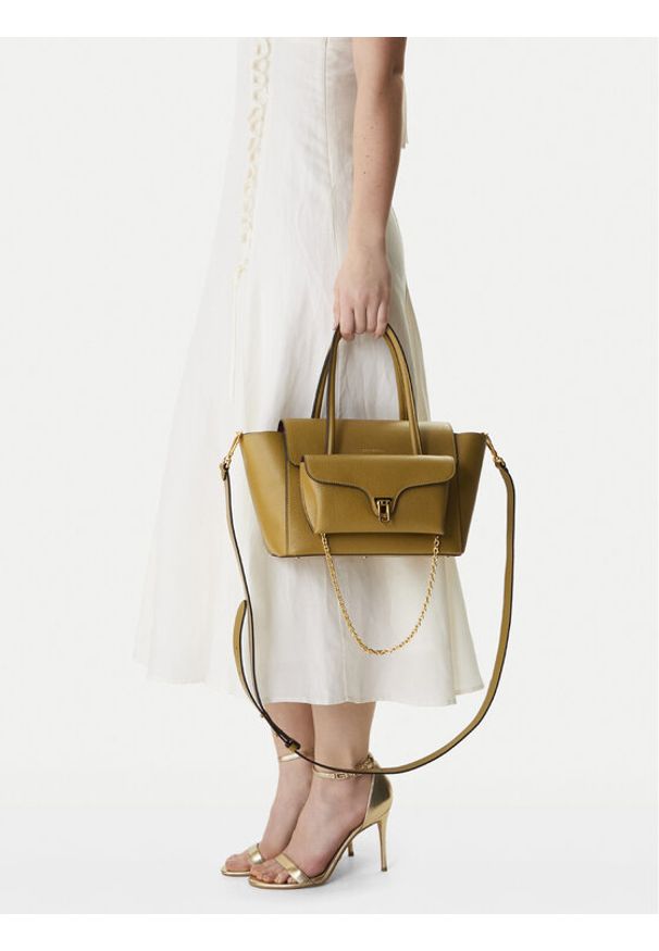 Coccinelle Torebka T8A Coccinelledouble Beat E1 T8A 18 02 01 Zielony. Kolor: zielony. Materiał: skórzane