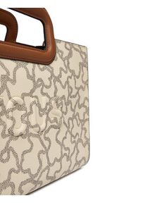 Tous - TOUS Torebka Kaos Icon 2001946301 Beżowy. Kolor: beżowy. Materiał: skórzane #4