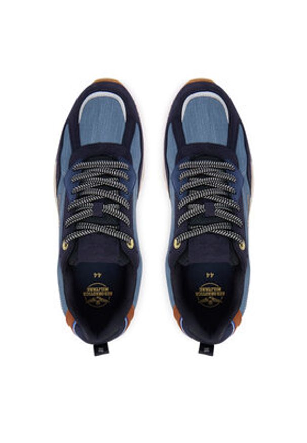 Aeronautica Militare Sneakersy 252SC0276UCT03380 Granatowy. Kolor: niebieski. Materiał: materiał