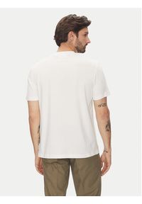 Marc O'Polo Denim T-Shirt 500 0006 809 Biały Relaxed Fit. Typ kołnierza: polo. Kolor: biały. Materiał: bawełna #4