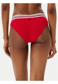 TOMMY HILFIGER - Tommy Hilfiger Dół od bikini UW0UW05830 Czerwony. Kolor: czerwony. Materiał: syntetyk