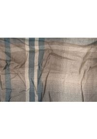 Lekki Szalik Wiosenno-Jesienny - Teer - Stonowana Kolorystyka w Kratę. Okazja: na spacer. Materiał: wiskoza. Wzór: prążki, paski. Sezon: wiosna, jesień. Styl: elegancki #2