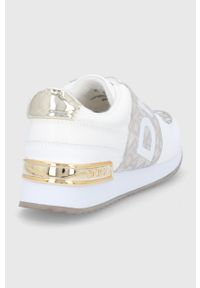 DKNY - Dkny - Buty. Kolor: biały. Materiał: guma. Obcas: na płaskiej podeszwie #5
