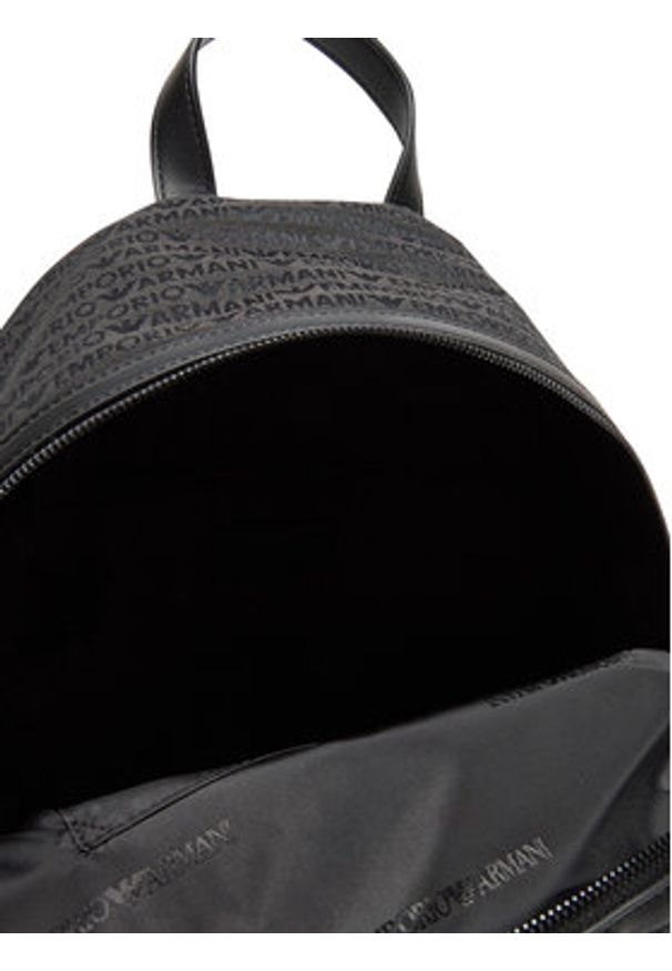 Emporio Armani Plecak EM001209 AF13823 U8168 Czarny. Kolor: czarny. Materiał: materiał