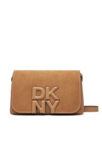 DKNY Torebka R52EMJ40 Brązowy. Kolor: brązowy. Materiał: skórzane