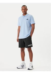 Adidas - adidas Szorty sportowe Essentials Linear JE9012 Czarny Regular Fit. Kolor: czarny. Materiał: bawełna. Styl: sportowy #4