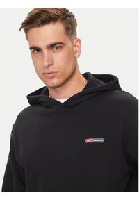 Reebok Bluza Logo Mash Up 100075616 Czarny Relaxed Fit. Kolor: czarny. Materiał: bawełna #5