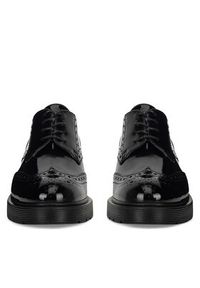 Gino Rossi Oxfordy BELLA-124-25900W Czarny. Kolor: czarny. Materiał: skóra, lakier #5