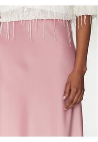 YAS Spódnica trapezowa Pella 26030737 Różowy Regular Fit. Kolor: różowy. Materiał: syntetyk #3
