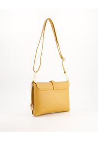 Unisono - Skórzana torebka crossbody. Materiał: skórzane. Styl: casual, elegancki #3