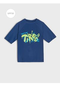 Sinsay - Dziecięca koszulka kąpielowa UPF 50 - granatowy. Kolor: niebieski #1