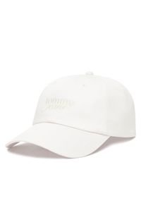 TOMMY HILFIGER - Tommy Hilfiger Czapka z daszkiem Script AW0AW17815 Biały. Kolor: biały. Materiał: materiał, bawełna
