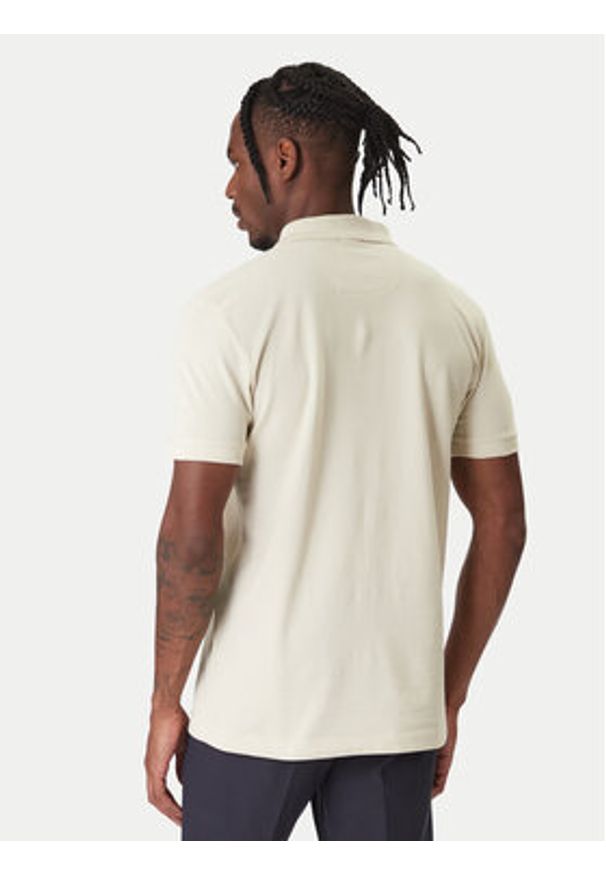 BOSS Polo Pio 1 50554574 Beżowy Regular Fit. Typ kołnierza: polo. Kolor: beżowy. Materiał: bawełna
