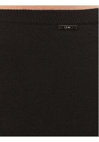 Liu Jo Sweter MF3013 MS14G Czarny Regular Fit. Kolor: czarny. Materiał: wiskoza #3