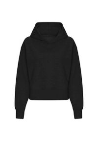 AWDIS - Damska Bluza Z Kapturem Just Hoods O Luźnym Kroju. Typ kołnierza: kaptur. Kolor: zielony, wielokolorowy, czarny, brązowy