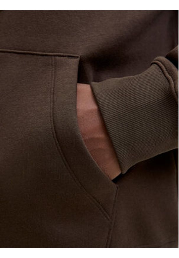 Jack & Jones Bluza Star 12233972 Brązowy Relaxed Fit. Kolor: brązowy. Materiał: syntetyk, bawełna
