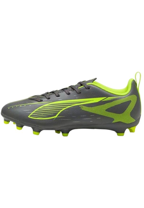 Puma - Buty Piłkarskie Ultra 5 Play Ze Sztuczną Nawierzchnią Dla Dzieci I Niemowląt. Kolor: szary. Sport: piłka nożna