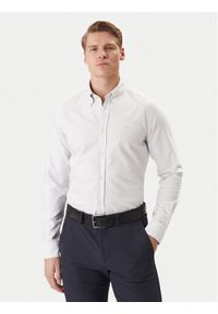 BOSS Koszula H-ROAN 50556069 Fioletowy Regular Fit. Kolor: fioletowy. Materiał: bawełna #1