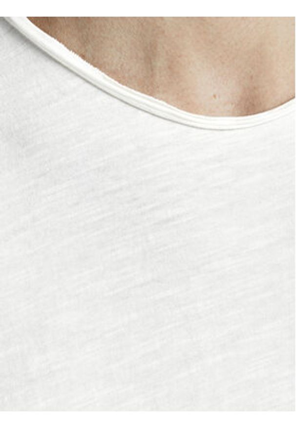 Jack & Jones - Jack&Jones T-Shirt Basher 12182498 Biały Regular Fit. Kolor: biały. Materiał: bawełna