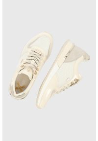 MEXX - Mexx buty Fleur kolor biały. Nosek buta: okrągły. Zapięcie: sznurówki. Kolor: biały. Materiał: guma #4