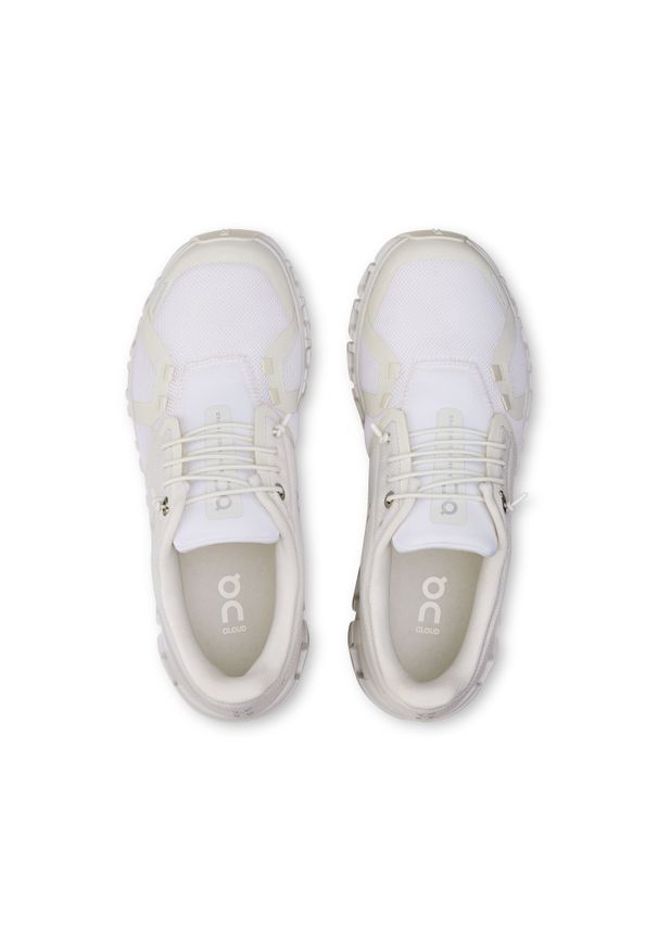 On - ON Cloud 6 W White | White Sneakersy damskie. Kolor: biały