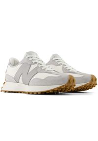 Buty damskie New Balance WS327NKC – szare. Okazja: na co dzień. Kolor: szary. Materiał: zamsz, skóra, dresówka, materiał, guma. Szerokość cholewki: normalna. Sezon: wiosna #5