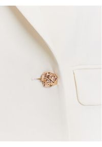 Marella Marynarka Camogli 2513041023 Écru Regular Fit. Kolor: kremowy. Materiał: syntetyk #2