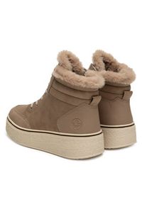 Rieker Trzewiki 78801-20 Beżowy. Kolor: beżowy. Materiał: nubuk, skóra #2