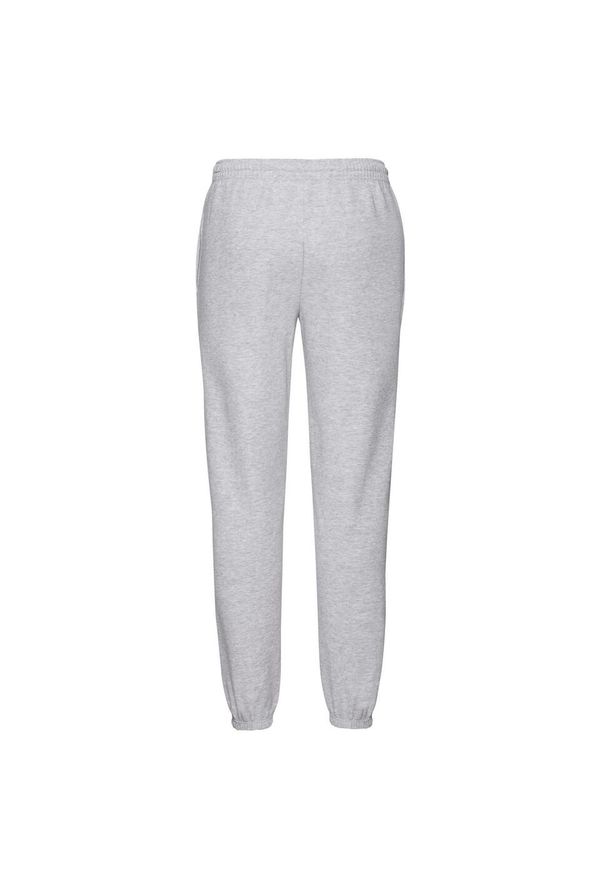 FRUIT OF THE LOOM - Spodnie Do Biegania Unisex Dla Dorosłych Classic 260 Z Elastycznymi Mankietami. Kolor: szary